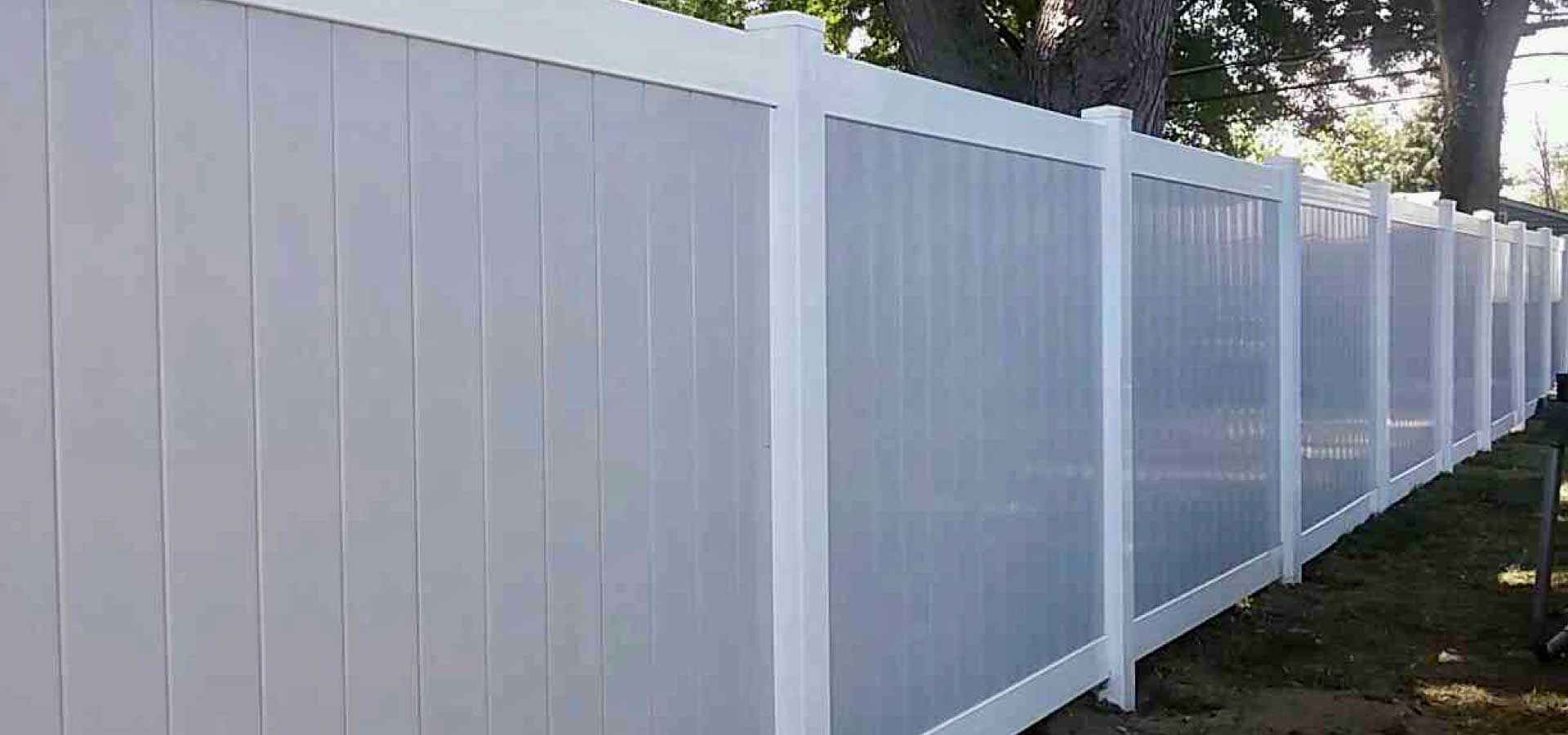 Commercial Vinyl Fence